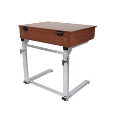 Deable - Laptop Stand Desk with Adjustable Height in Brown