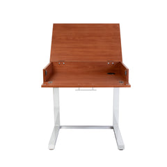 Deable - Laptop Stand Desk with Adjustable Height in Brown