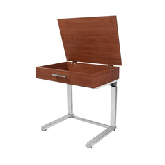 Deable - Laptop Stand Desk with Adjustable Height in Brown