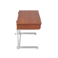 Deable - Laptop Stand Desk with Adjustable Height in Brown